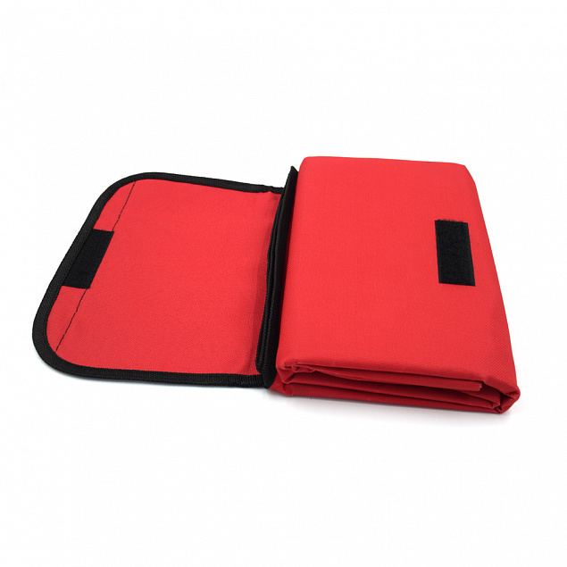 Плед для пикника Monaco - Красный PP с логотипом  заказать по выгодной цене в кибермаркете AvroraStore