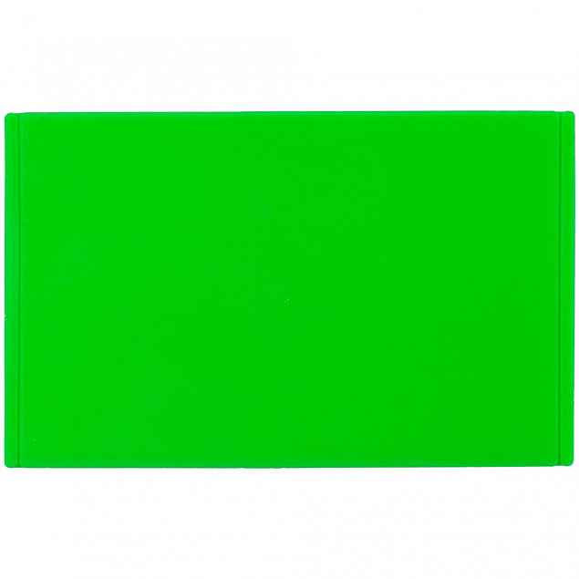 Лейбл из ПВХ Dzeta, L, зеленый неон с логотипом  заказать по выгодной цене в кибермаркете AvroraStore