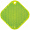 Светоотражатель «Квадрат», белый с логотипом  заказать по выгодной цене в кибермаркете AvroraStore