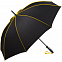 Зонт-трость Seam, желтый с логотипом  заказать по выгодной цене в кибермаркете AvroraStore