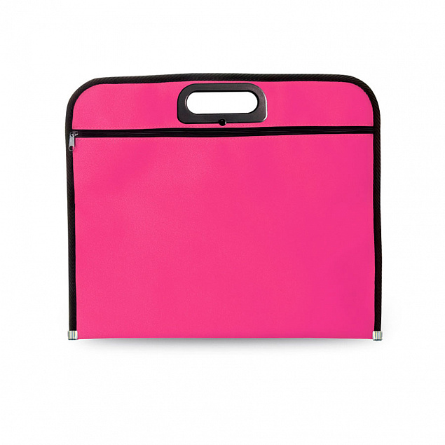 Конференц-сумка JOIN, ярко-розовый, 38 х 32 см,  100% полиэстер 600D с логотипом  заказать по выгодной цене в кибермаркете AvroraStore