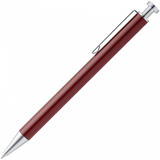 Ручка шариковая Attribute, коричневая с логотипом  заказать по выгодной цене в кибермаркете AvroraStore