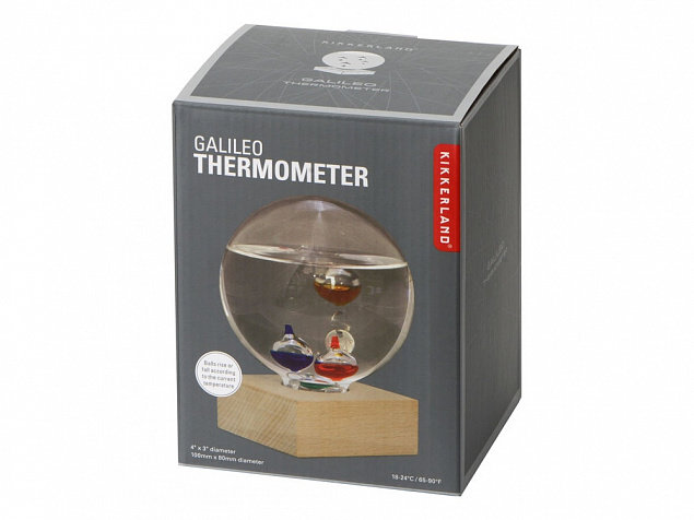 Термометр Galileo с логотипом  заказать по выгодной цене в кибермаркете AvroraStore