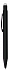 Ручка шариковая Raven (черная с серебристым) с логотипом  заказать по выгодной цене в кибермаркете AvroraStore