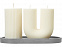 Набор свечей на подставке «Aris» с логотипом  заказать по выгодной цене в кибермаркете AvroraStore