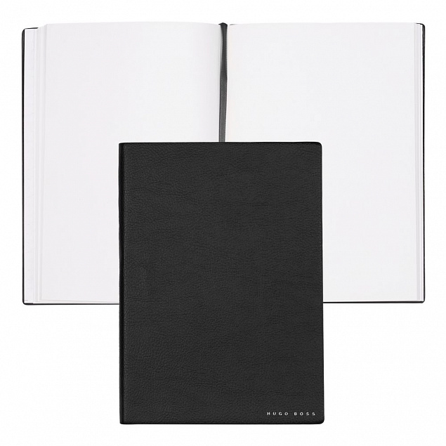 Блокнот A5 Essential Storyline, черный  с логотипом  заказать по выгодной цене в кибермаркете AvroraStore