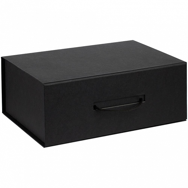 Коробка New Case, черная с логотипом  заказать по выгодной цене в кибермаркете AvroraStore