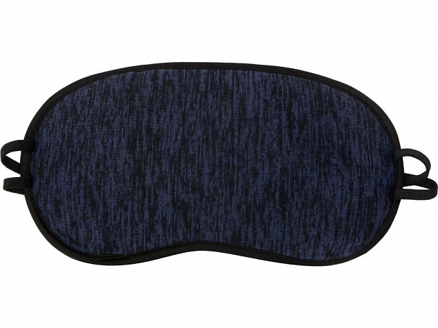 Набор для путешествия Comfort с пледом и маской, синий с логотипом  заказать по выгодной цене в кибермаркете AvroraStore
