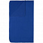 Дорожный плед Voyager, ярко-синий с логотипом  заказать по выгодной цене в кибермаркете AvroraStore