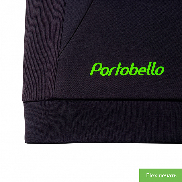 Толстовка на молнии с капюшоном MATEO, черная, размер XL с логотипом  заказать по выгодной цене в кибермаркете AvroraStore