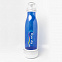 Стеклянная бутылка Smart, синяя с логотипом  заказать по выгодной цене в кибермаркете AvroraStore