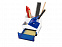 Подставка Милый домик, синий с логотипом  заказать по выгодной цене в кибермаркете AvroraStore