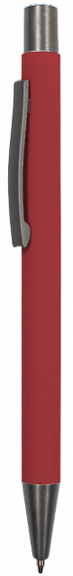 Ручка шариковая Direct (красный) с логотипом  заказать по выгодной цене в кибермаркете AvroraStore