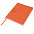 Бизнес-блокнот "Tweedi", 150х180 мм, оранжевый, кремовая бумага, гибкая обложка, в линейку с логотипом  заказать по выгодной цене в кибермаркете AvroraStore