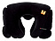 Подушка для самолёта WENGER, надувная, чёрная, флис, беруши в комплекте с логотипом  заказать по выгодной цене в кибермаркете AvroraStore