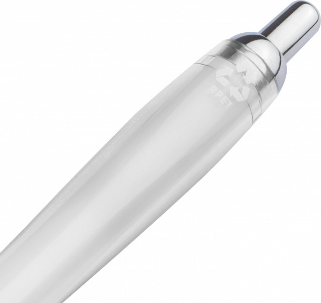 Шариковая пластиковая ручка, прозрачная с логотипом  заказать по выгодной цене в кибермаркете AvroraStore