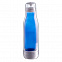Стеклянная бутылка Smart, синяя с логотипом  заказать по выгодной цене в кибермаркете AvroraStore