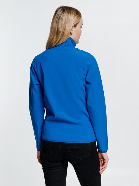 Куртка женская Radian Women, ярко-синяя с логотипом  заказать по выгодной цене в кибермаркете AvroraStore