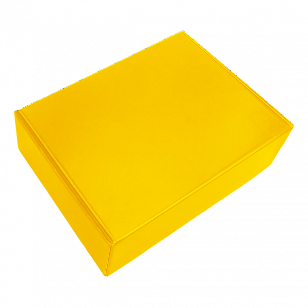 Набор Hot Box C2 (софт-тач) B, желтый с логотипом  заказать по выгодной цене в кибермаркете AvroraStore