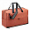 Сумка дорожная Turenne M, красно-коричневая с логотипом  заказать по выгодной цене в кибермаркете AvroraStore
