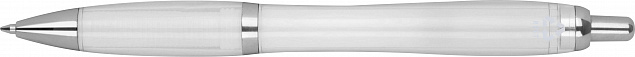 Шариковая пластиковая ручка, прозрачная с логотипом  заказать по выгодной цене в кибермаркете AvroraStore