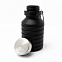 Спортивная бутылка для воды Makalu 550 мл, черная с логотипом  заказать по выгодной цене в кибермаркете AvroraStore