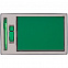Набор Frame, зеленый с логотипом  заказать по выгодной цене в кибермаркете AvroraStore