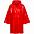 Дождевик-плащ CloudTime, красный с логотипом  заказать по выгодной цене в кибермаркете AvroraStore