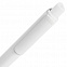 Ручка шариковая Pigra P02 Mat, белая с логотипом  заказать по выгодной цене в кибермаркете AvroraStore