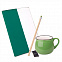 Подарочный набор LAST SUMMER: бизнес-блокнот, кружка, карандаш чернографитный, зеленый с логотипом  заказать по выгодной цене в кибермаркете AvroraStore