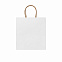 Пакет бумажный HAYA, Белый с логотипом  заказать по выгодной цене в кибермаркете AvroraStore
