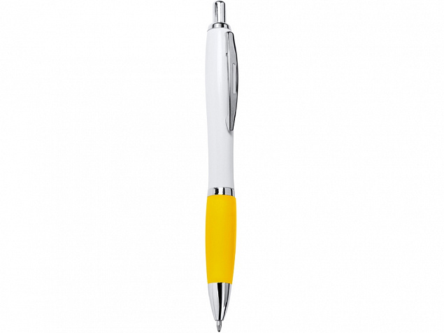Ручка пластиковая шариковая с антибактериальным покрытием CARREL с логотипом  заказать по выгодной цене в кибермаркете AvroraStore