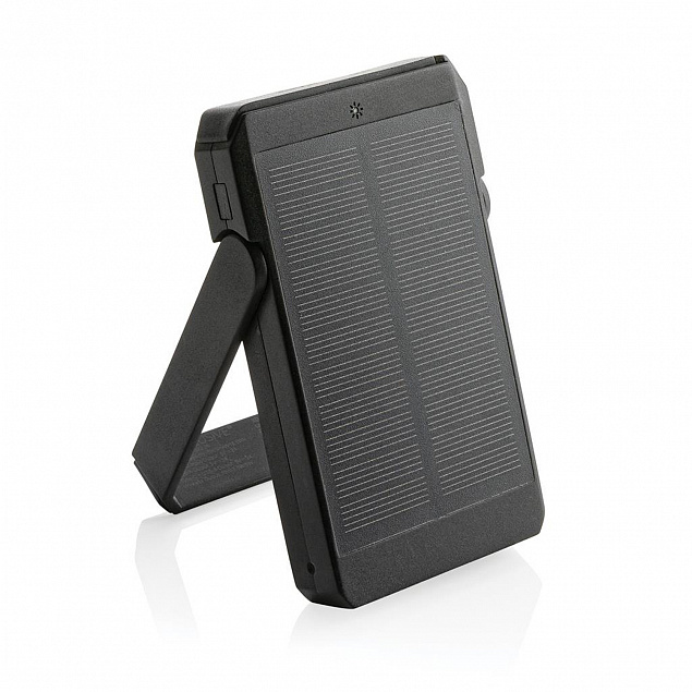 Беспроводной внешний аккумулятор Skywave на солнечной батарее из переработанного пластика RCS, 5000  с логотипом  заказать по выгодной цене в кибермаркете AvroraStore