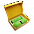Набор Hot Box C2 yellow W (бирюзовый) с логотипом  заказать по выгодной цене в кибермаркете AvroraStore