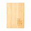 Блокнот Lorca, коричневый с логотипом  заказать по выгодной цене в кибермаркете AvroraStore
