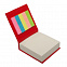 Блокнот бумажный, красный с логотипом  заказать по выгодной цене в кибермаркете AvroraStore