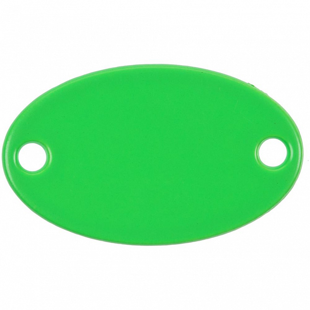 Шильдик металлический Alfa Oval, зеленый неон с логотипом  заказать по выгодной цене в кибермаркете AvroraStore
