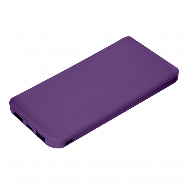 Внешний аккумулятор, Elari Plus, 10000 mAh, фиолетовый с логотипом  заказать по выгодной цене в кибермаркете AvroraStore