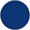 Лейбл из ПВХ с липучкой Menteqo Round, синий с логотипом  заказать по выгодной цене в кибермаркете AvroraStore
