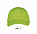 Бейсболка LONG BEACH,Зеленый луг/ Белый  с логотипом  заказать по выгодной цене в кибермаркете AvroraStore