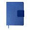 Ежедневник недатированный Mod, А5, синий, кремовый блок с логотипом  заказать по выгодной цене в кибермаркете AvroraStore