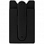 Чехол для карты на телефон Carver, черный с логотипом  заказать по выгодной цене в кибермаркете AvroraStore