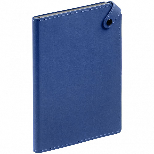 Ежедневник Angle, недатированный, синий с логотипом  заказать по выгодной цене в кибермаркете AvroraStore