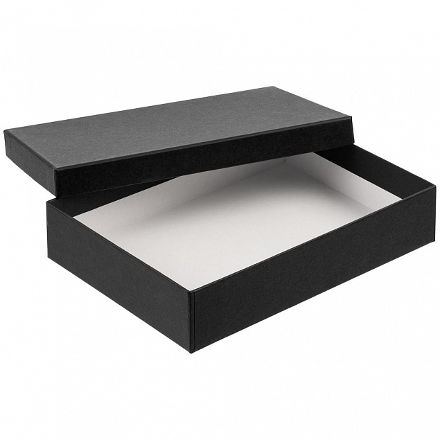 Коробка Reason, черная с логотипом  заказать по выгодной цене в кибермаркете AvroraStore