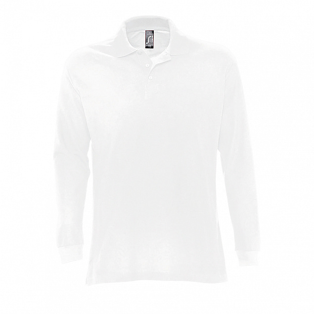 Рубашка поло STAR 170  с длинным рукавом с логотипом  заказать по выгодной цене в кибермаркете AvroraStore