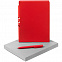 Набор Flexpen Shall, красный с логотипом  заказать по выгодной цене в кибермаркете AvroraStore