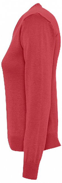 Джемпер женский GALAXY WOMEN, красный с логотипом  заказать по выгодной цене в кибермаркете AvroraStore