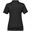 Рубашка поло женская Eclipse H2X-Dry, черная с логотипом  заказать по выгодной цене в кибермаркете AvroraStore