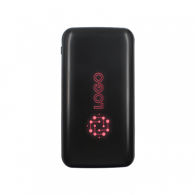 Внешний аккумулятор с подсветкой Bplanner Power 4 ST, 8000 mAh (Красный) с логотипом  заказать по выгодной цене в кибермаркете AvroraStore