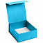 Коробка Amaze, голубая с логотипом  заказать по выгодной цене в кибермаркете AvroraStore